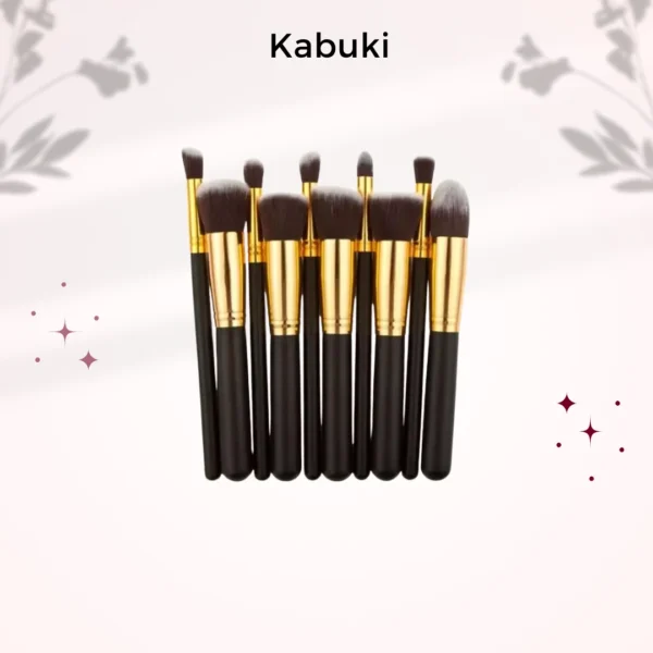 Kabuki 10 Pieces Brush Set