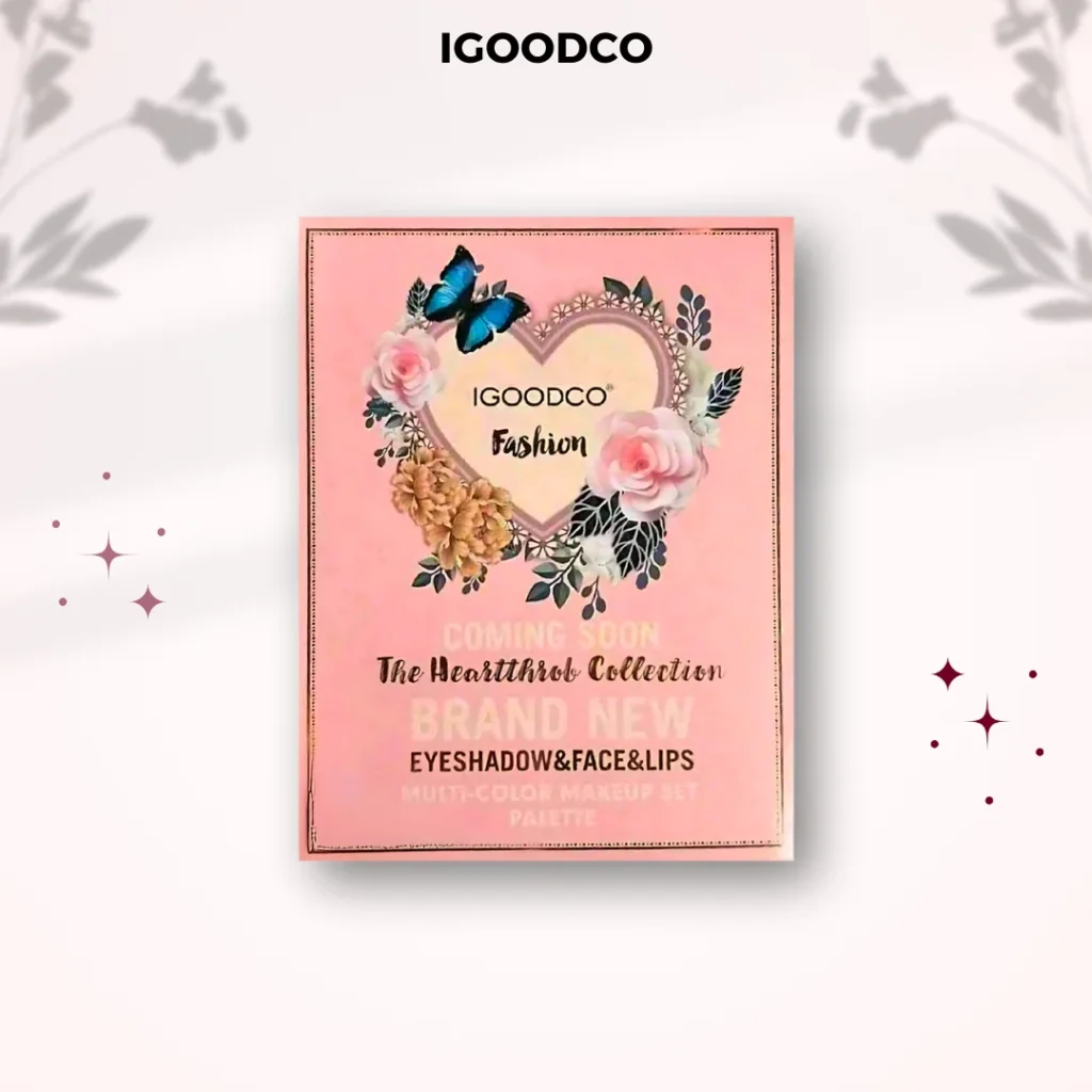 IGOODCO Fashion 5 In 1 Makeup Book Palette